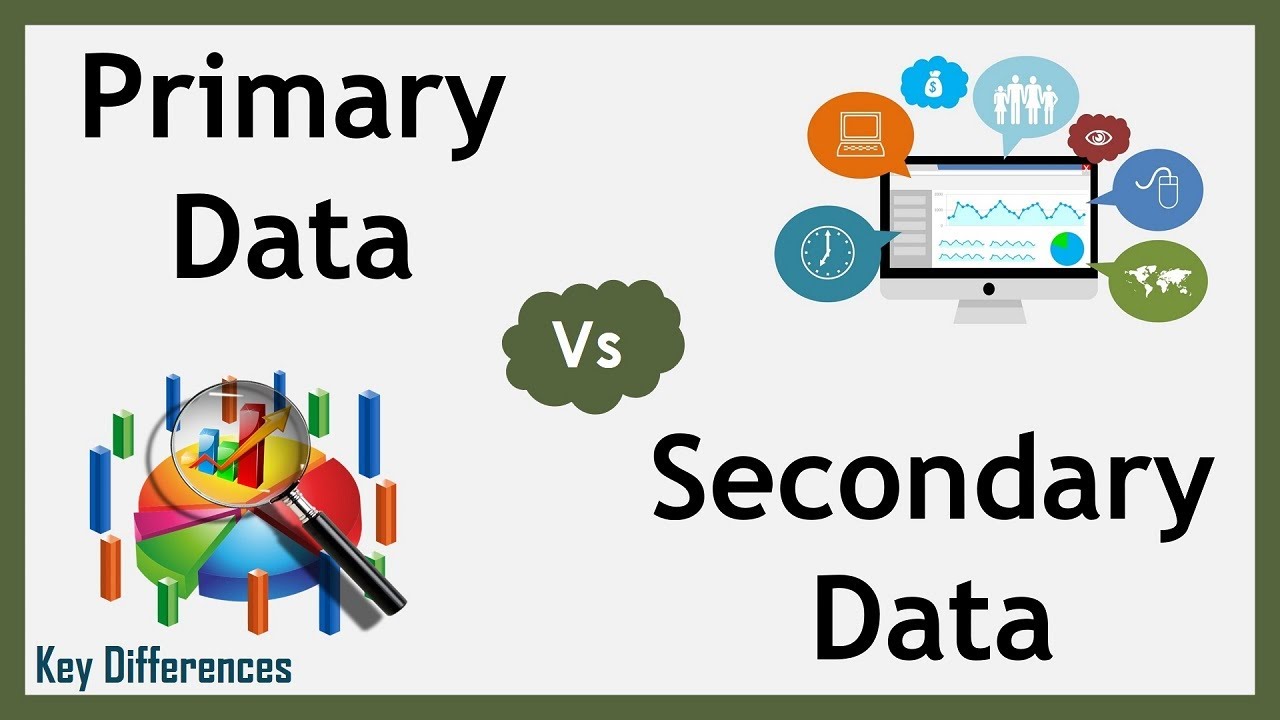 Primary Data VS Secondary Data 